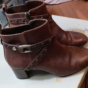 Alex Marie brown leather boots